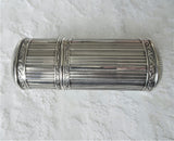 LOVELY Antique French Silver Container, Vanity Item, Message Container, Silver Box,Collectible Silver