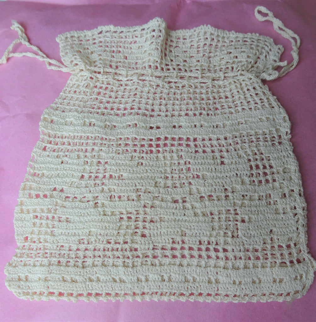 Vintage 1970's Crochet Tote Bag Pattern