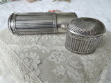 LOVELY Antique French Silver Container, Vanity Item, Message Container, Silver Box,Collectible Silver