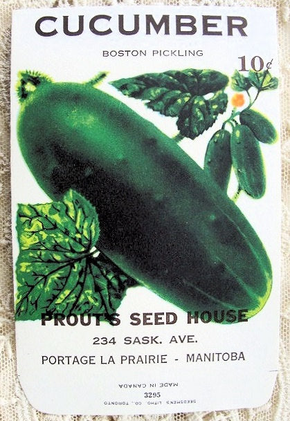Antique Seed Packet Colorful Vegetables Suitable To Frame French Cottage,Farmhouse Decor ,Scrapbooking ,Crafts, Weddings ,Gifts