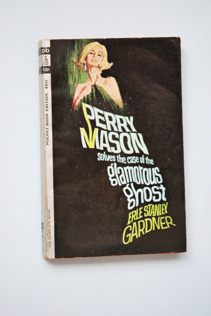 1960s Pocket Book Perry Mason solves the case of the glamorous ghost by Erle Stanley Gardner
