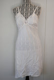 SEXY 50s Early 60s Vintage Lingerie Liz Taylor Style Full Slip Lots of Lace Pin Up Trousseau Quality Under Garment