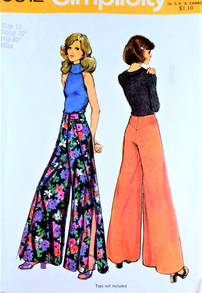 Sarong Skirt, Pants Pattern Tie Front, Scarf Skirt, Mccalls No. 7682 UNCUT  Size XS S M 4-14 