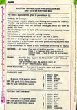 70s SIMPLICITY 6068 Knitting Pattern BoHo Colorful Retro Bohemian Shoulder Purse Bag Tote and Knitting Bag Vintage Sewing Pattern