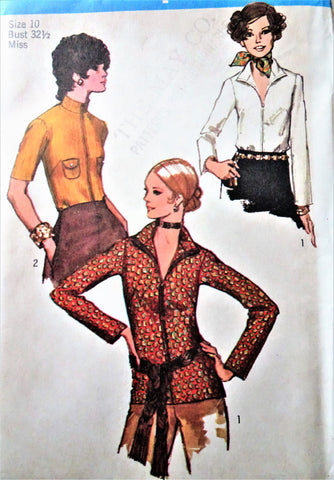 Vintage Simplcity 5370 Short Mini Dress, Bikini Pants, Blo…