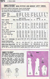 1970s CUTE Mod Dress Pattern SIMPLICITY Jiffy Dress 3 Style Versions Bust 38 Vintage Sewing Pattern FACTORY FOLDED